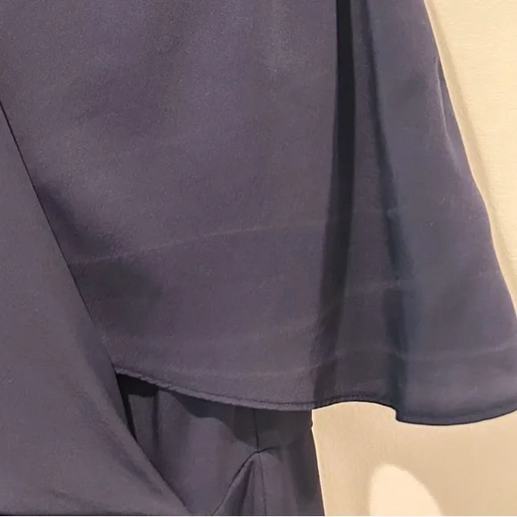 Theory Navy Osteen V-Neck Dress - Picture 9 of 9